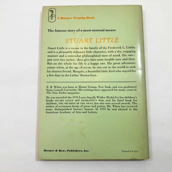 Stuart Little Paperback By White, E. B. 28th Printing 1973 - Picture 2 of 7